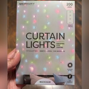 Merkury Multicolor Curtain Lights